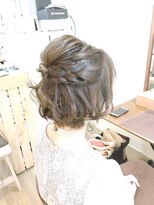 ロカット サロン(Roquat Salon) ボブ大人気ハーフアレンジ【ヘアアレンジ 立川/立川南/袴】