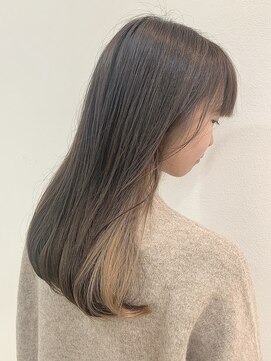 フラット 千葉(Flat.) インナーカラーベージュ×トリートメント