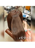 髪質改善　サイエンスアクア　酸熱トリートメント　縮毛矯正