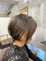 アムレヘアー(amule hair) 【amule hair】インナーカラー×まるっとシルエットボブ