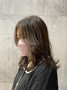 アムレヘアー(amule hair) 【amule hair】大人ふんわりセミロング