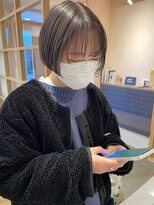 スムーク(smuk)&nbsp;【smuk/スムーク】ショートボブ / ミルクベージュ/ミニボブ