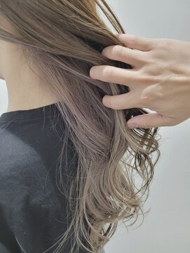 ベール(BALE) インナーカラー　シアーモーブグレージュ【尾野恭平】