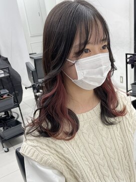 アライブ キチジョウジ(ALIVE Kichijoji) 韓国風インナーカラー×ピンク