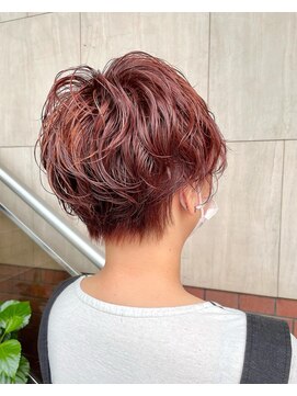 モア 下通店(MORE) ニュアンスパーマ/ハイライト/チェリーブロッサム