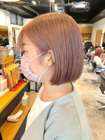 エム(EM)&nbsp;ダブルカラーミルクティーピンクベージュカラーケアブリーチ韓国