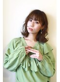 毛先ワンカール×レイヤーカット×小顔カット　20代30代40代
