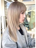 ホワイトベージュハイトーンカラーm