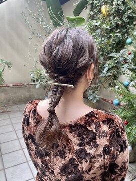 メイクス 表参道(MAKE'S omotesando) 【堀口】フィンガーエイト×編み下ろし