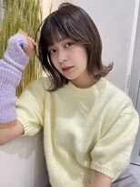 ロンド マーレ 天神大名店(Lond mare) イメチェン/チェリーブラウン/フェミニン/ダークアッシュ/束感