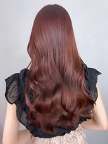 アイティーバイアルバム 八王子店(IT by ALBUM)&nbsp;ブリーチなしチェリーレッド_ショコラアッシュヘルシー_ba409411