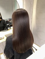 "髪質改善で叶える" グレージュカラー×艶髪『銀座/個室』