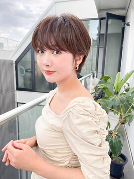 ロンドホットリップ 立川(Lond hot lip) モードヘア×前髪/顔周り髪質改善ショート[立川]