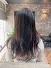 【髪質改善ケア】髪質改善3STEPトリートメント＋シャンプー&ブロー　¥5500