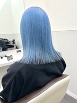 ヘア(HAIR) 水色カラー【原宿】