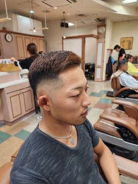 アポロカットステージ 相模大野店 アップバング/ツーブロックマッシュ<理容室>[メンズ/相模大野]