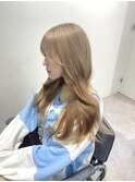 Wカラー ハニーベージュ