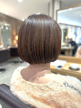 ユウヘアー 石川橋店(U Hair) 似合わせカラー/タッセルボブ/艶カラー
