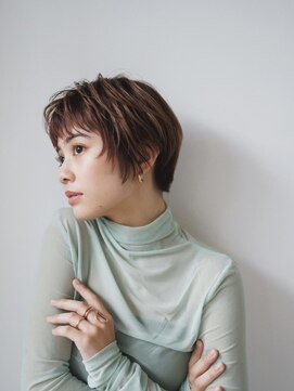 メモリーズ 水天宮前店(Memories) ショートカット/ショートボブ/白髪ぼかし/髪質改善/水天宮