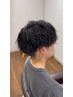 【メンズ限定】カット+選べるパーマ+保護ケア+クイックスパ 