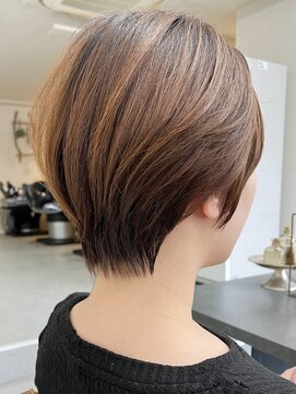 ニコ(nico...) シドウ/20代30代/パーマなしショート/簡単スタイリングヘア