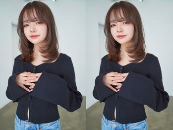 アンジェリカ 尼崎店(ANGELICA)の写真/【JR尼崎駅2分】プチプラで理想を叶える圧倒的な技術力を体感★【JR尼崎/レイヤーカット/韓国風/髪質改善】