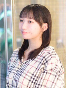 キュウ トゴシコウエン(CUE TOGOSHI-KOEN) 20代/30代/40代/ツヤ髪/サイドバングスタイル