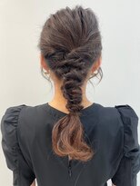 リコラックスビー 中百舌鳥(LICO LUXBE)&nbsp;ヘアセット★編みおろし