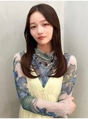 韓国柏顔周り縮毛矯正髪質改善レイヤー前髪カット韓国風ヘアボブ