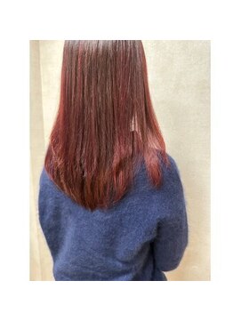 ヘアースタジオ ドゥドゥ(Hair Studio DoDo) cherry　red