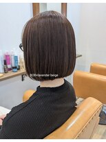 スウィープ(sweep) BOB×ラベンダーベージュ