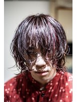 ビハインドザカーテン(BEHIND THE CURTAIN)&nbsp;【秋カラー】メンズパーマ×ハイライト