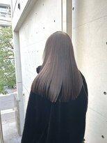 ディジョン 自由ヶ丘(Dijon)&nbsp;韓国顔まわりレイヤーカットグレージュオリーブベージュブラウン