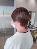 オーガニック リブ 川越(organic+live)&nbsp;【好印象】大人可愛いショートボブ×ナチュラルブラウン