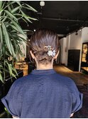 お呼ばれヘア