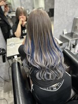 フィーネ(Fi-Ne) スモーキーシルバー×ブルー