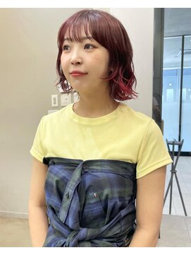 ヨーク(yoke) ボブ/ボブレイヤー/ワインレッド