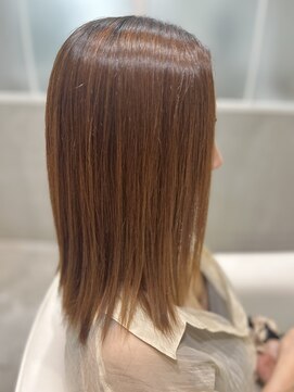 ルーブル(LOUVRE) モテ愛され美人髪☆上品ミディアム縮毛矯正♪