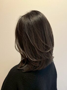 ムード(MOOD,) 暗めカラー/グランマッシュ[レイヤーカット/髪質改善/銀座]