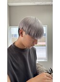 MEN’S HAIR/ブルーブラック/フェザーパーマ/一宮