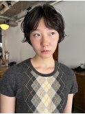 【sayaca】ショートパーマボブパーマニュアンスパーマ毛先パーマ