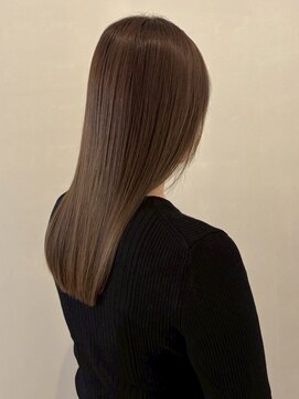 ショコラブラウンカラー 透明感カラー 髪質改善 艶髪 20代 美髪