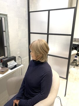 イーズ バイ インス(Yeeee.s by INCE) 白髪ぼかし/白髪改善カラー/ショート/透明感カラー/脱白髪染め