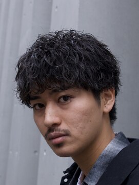 フィフス 渋谷(fifth) 渋谷スパイキーパーマツイストスパイラル大人ショート短髪パーマ