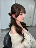 〔LICCA AMANE〕冬のモテヘアツヤツヤブラウン