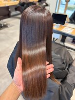 レオン(Re:ON)&nbsp;縮毛矯正×ロングヘア