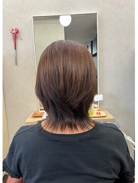 マルクヘアケア(MALQ HAIR CARE) 白髪ぼかしカラー×大人女性