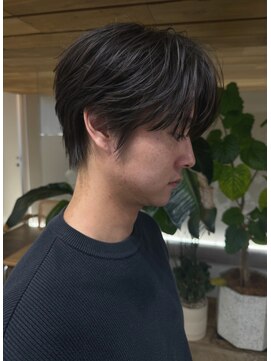 サーリー(SURLY) ニュアンスパーマシースルーセンターパートマッシュ