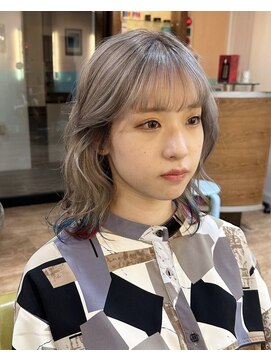 ガーデン ジングウマエ(GARDEN jingumae) シルバーカラー×裾カラー