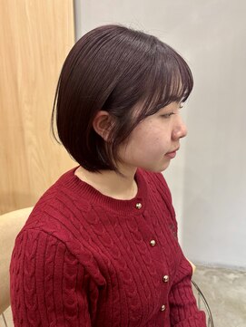 スート(suit.) ワンカラーでできるバイオレット